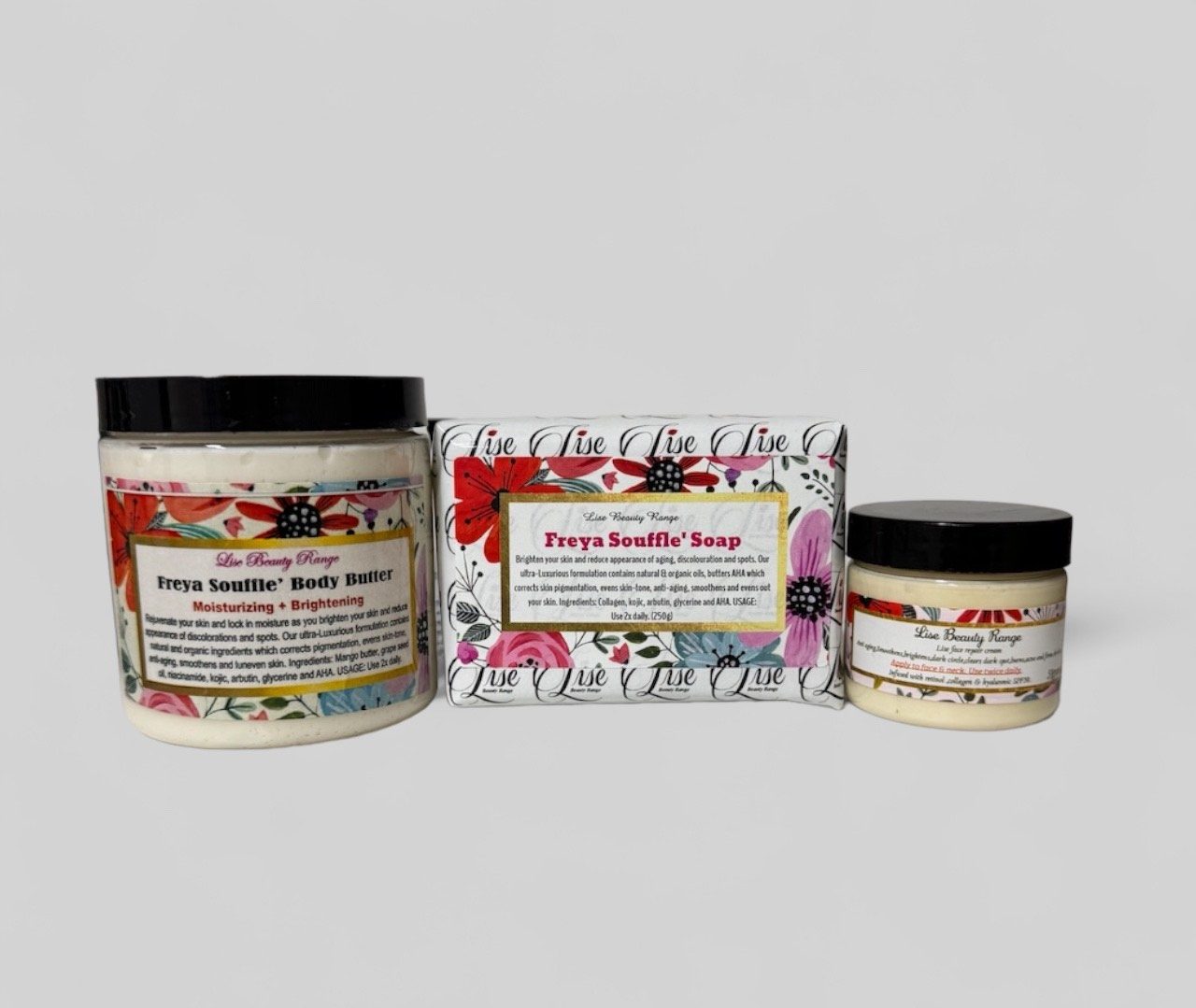 Freya Souffle Body Butter 3pc 250ml jar