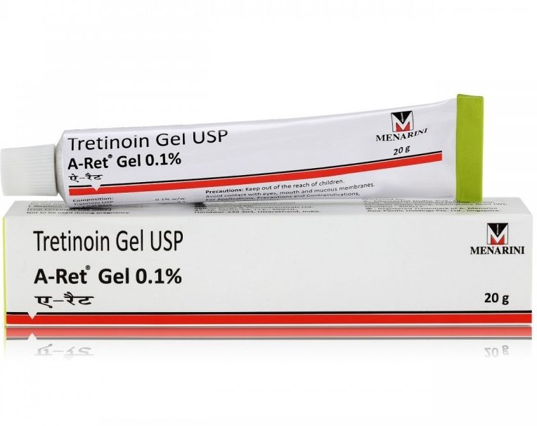 Trentinoin 0.1% gel